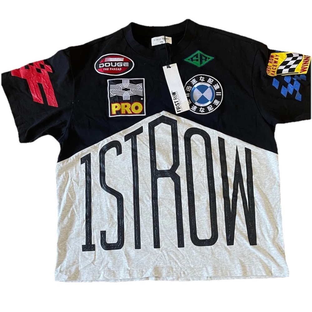NWT Men’s short sleeve racing tee design size L only 1 left